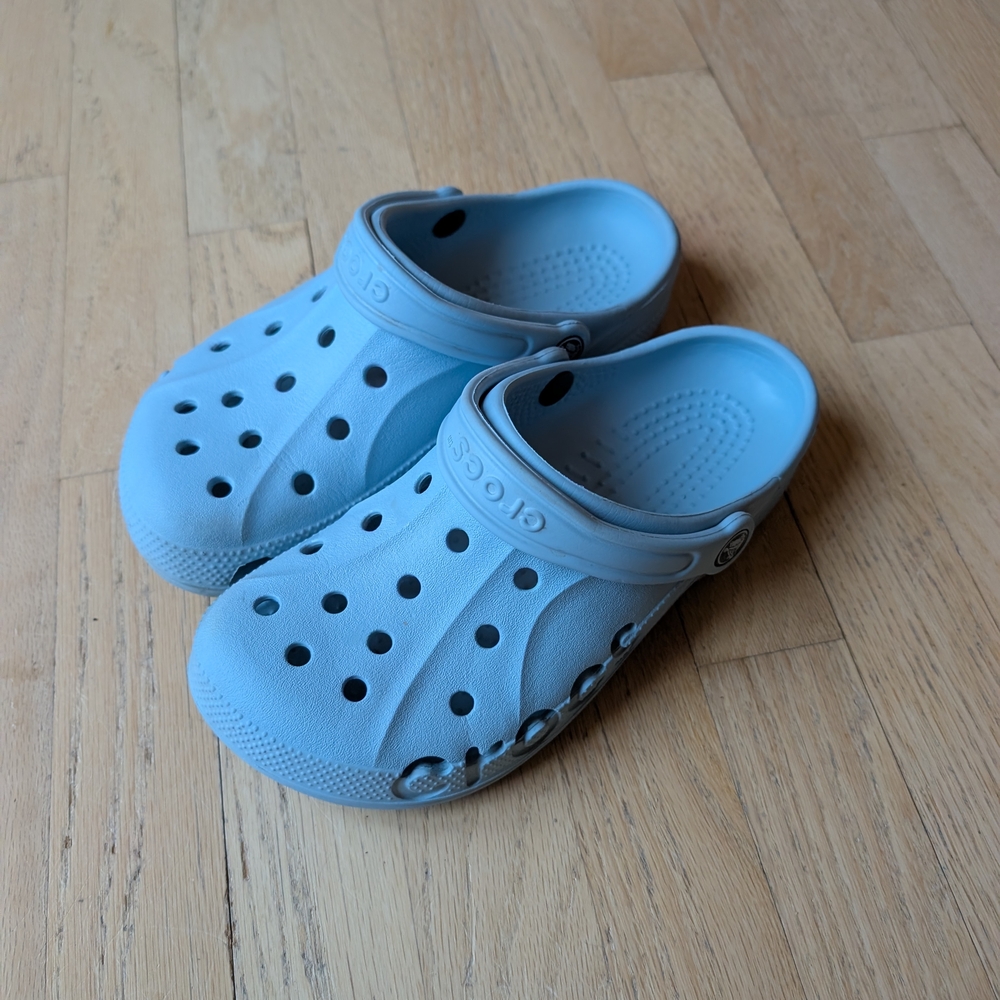 Crocs Light Blue Classic Clogs - image 1